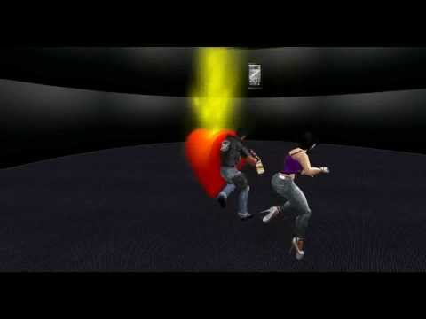 01 - My Girlfriend and I , Dancing a Brazilian Song Called " Tic tic tac " on Second Life !