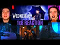 REACTING to *1x8 Wednesday* THEY FINALLY HUG!!! (First Time Watching) TV Shows