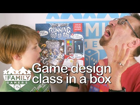 SNAP Preview - Game Design in a Box, with Running Out of Time [with The Family Gamers]