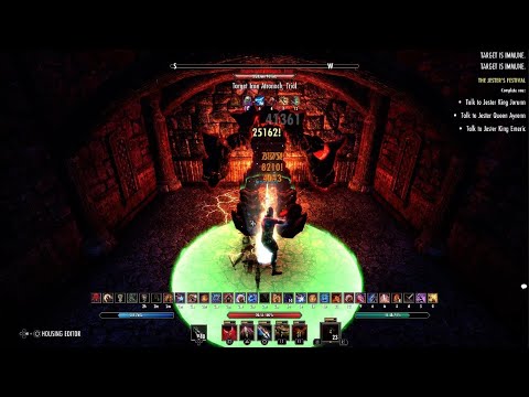 ESO Magicka Nightblade DPS PVE build 104k+ Ascending Tide, A/T DLC PS5