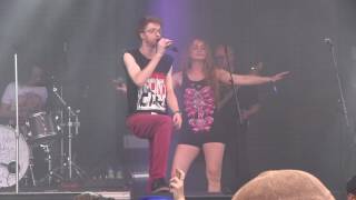 ROCKFEST 2017 - JEREMY GABRIEL &quot;I Don&#39;t Care&quot; live @ Montebello - 22/06/2017