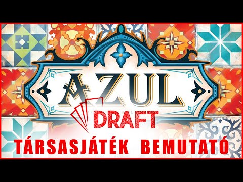 Azul társasjáték bemutató - :: DRAFT :: Társasjáték vlog