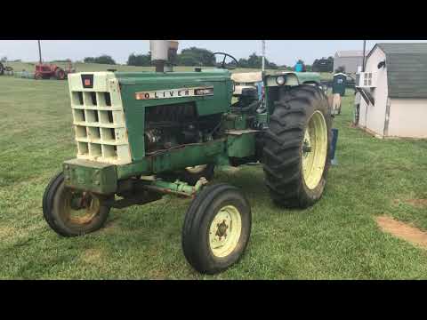 Oliver 1650 Model Row Crop Tractor - 66 HP Gas / Diesel / LP Gas Engine Available - Produced 1964-69