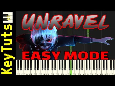 Learn to Play Unravel from Tokyo Ghoul - Easy Mode
