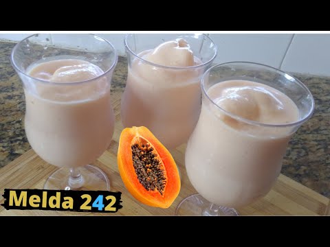 PAPAYA SMOOTHIE | BAHAMIAN COOKING