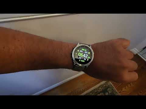 Glance Dual Screen Garmin app - wrist gesture