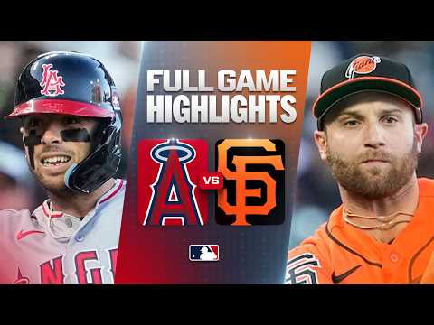 샌프란시스코 VS LA에인절스 7:6 MLB 하이라이트