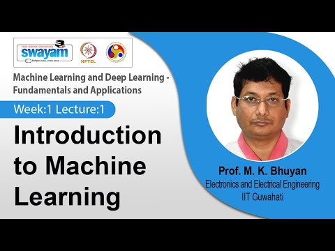 Machine Learning And Deep Learning Fundamentals And Applications Introduction Video