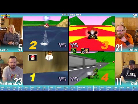 Mario Kart 64 Tournament - VA 2025 - Group Stage 11-16