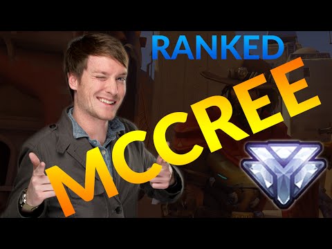 58 Elim Diamond Ranked - McCree - Gibraltar - 1080p HD, 60 fps
