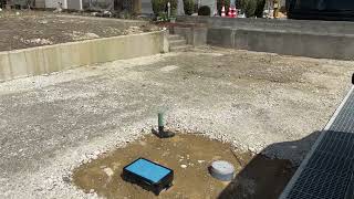 3月16日　電柱もたって電気もきました　これからどうするかはあることが決着してないのでまだ決まってません