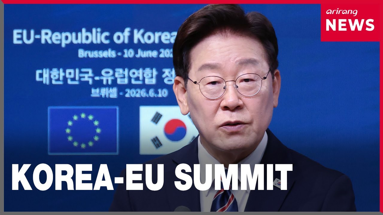 South Korea and EU expand security and trade cooperation at Brussels summit