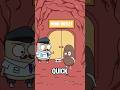 When a Poo Disguises as a Fart#animation #funny #shorts