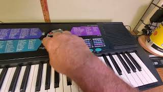 Video thumbnail for Yamaha PSR-185 61 key electronic keyboard. watch demo video. by Bill Green