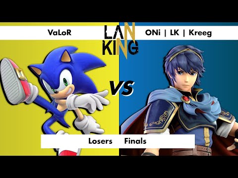VaLoR (Sonic) vs. ONi | LK | Kreeg (Marth) - Losers Finals - LAN King Weekly 2/14