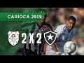 AMERICANO-RJ 2 X 2 BOTAFOGO - GOLS - 24/03 - CAMPEONATO CARIOCA 2019