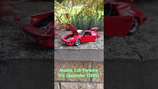Model Maisto 1:18 - Porsche 911 Speedster (1989)