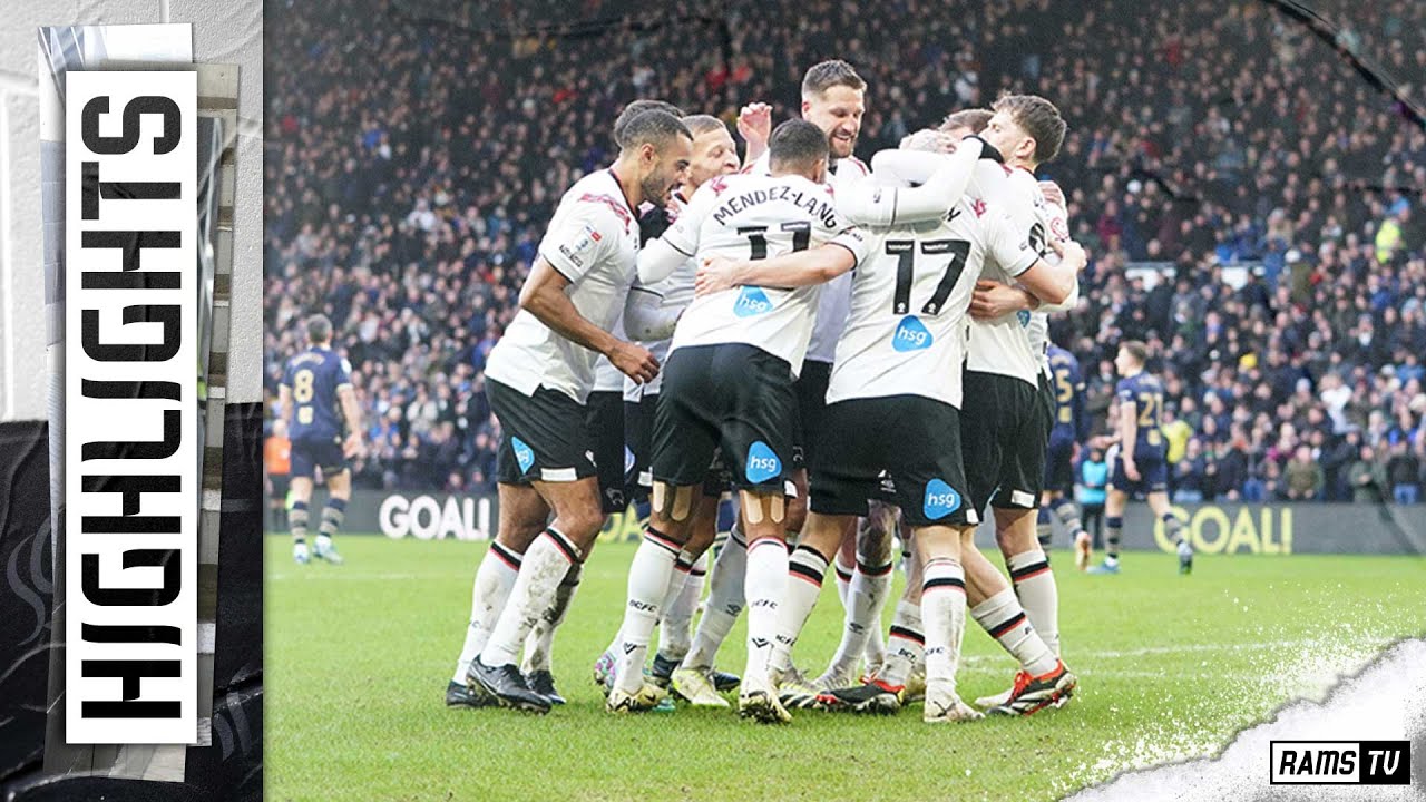 Derby County vs Port Vale highlights