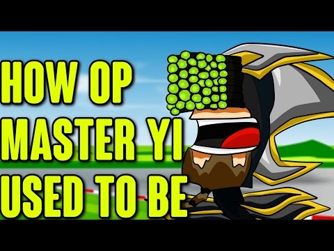 How OP Master Yi Used To Be