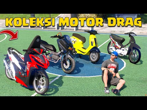 COBA BALAP MOTOR DRAG MODIF KEREN KENCENG BANGET DI GTA 5