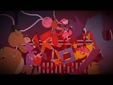 FNAF vs Poppy Playtime || Stick Nodes animation