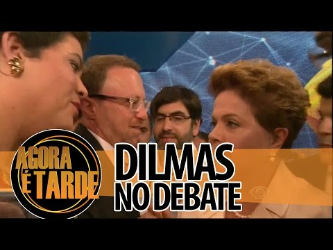 Dilmas no Debate - Programa Agora é Tarde - 08/08/2014