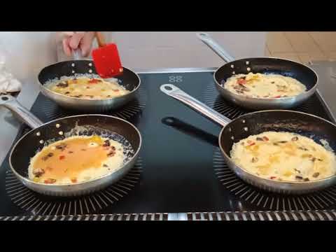 OMELETTE MAKING AT BREAKFAST, AT THE LORDOS BEACH HOTEL 🏨 LARNACA, CYPRUS 🇨🇾