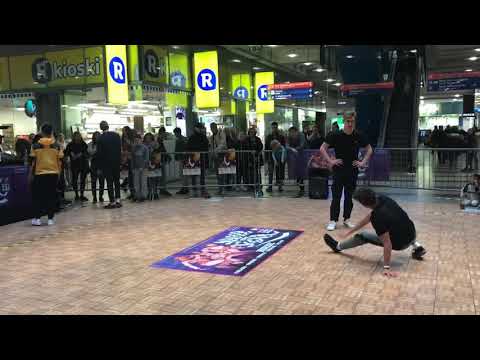 Battle4peace. Warm up. Kamppi. Helsinki. Finland 2018
