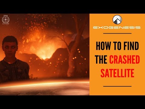 How to find the crashed satellite on Hurston in 10 mins - Star Citizen Exploration