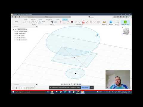 Fusion 360 - Loft, Shell, Offset Planes
