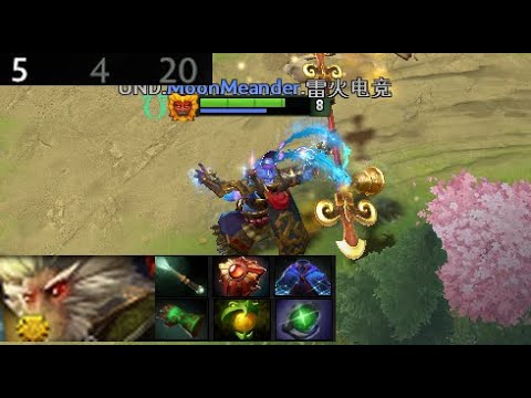 MoonMeander - Monkey King | Undying vs Thunder Predator  (game 2) BO2 | The International 2021