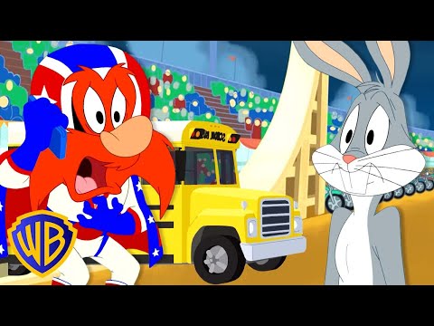 Looney Tunes em Português 🇧🇷 | O Golpe Impossível de Pernalonga e Eufrazino 🚌 | WB Kids