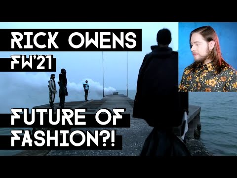 RICK OWENS fall winter 2021 women fashion show review