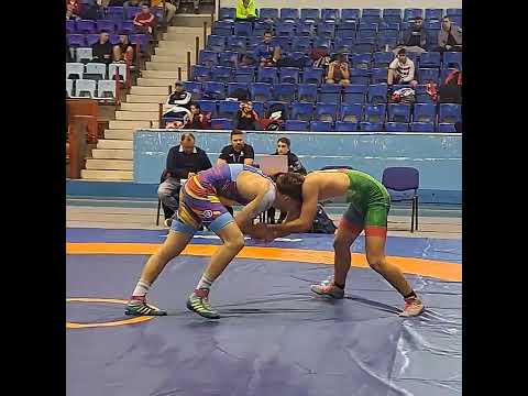 Orban L. vs Subtirica G. 74 kg,R1,the final of the national junior championship (U20) Romania