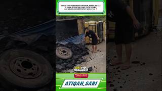 Download lagu TRUCK OVERTURNS, DRIVER IS PLEASED EATING‼️#trendingshorts #shortvideo #viralvideo #viral mp3