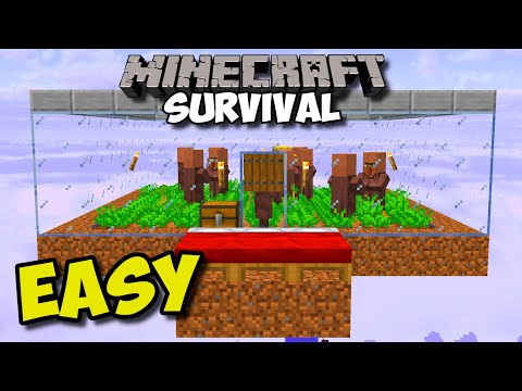 Insane Easy Villager Breeding - Minecraft Survival