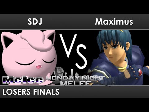 MNM 295 - SDJ (Jigglypuff) VS Maximus (Marth) - Losers Finals - SSBM