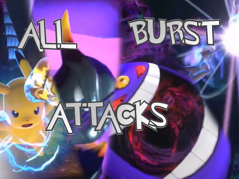 Pokken Tournament All Burst Attacks -HD No Commentary-