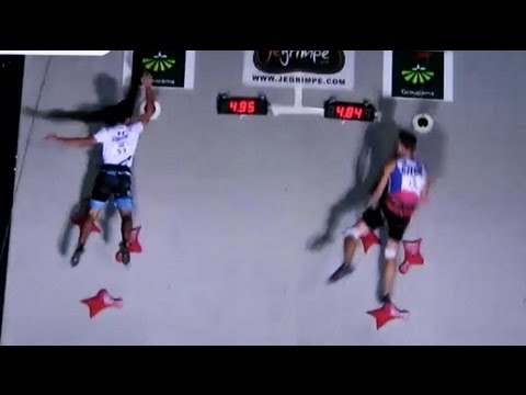 European Championship in Speed Climbing Gémozac (FRA)