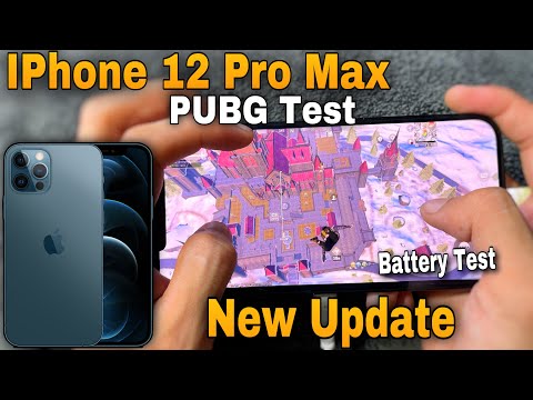 IPhone 12 Pro Max Pubg Test After New Update !!😱😍 | 12 Pro Max Ghraphics Test | Battery Test