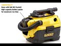 Sauso-drėgno valymo siurblys DeWalt DCV584L (be akumuliatoriaus ir pakrovėjo)