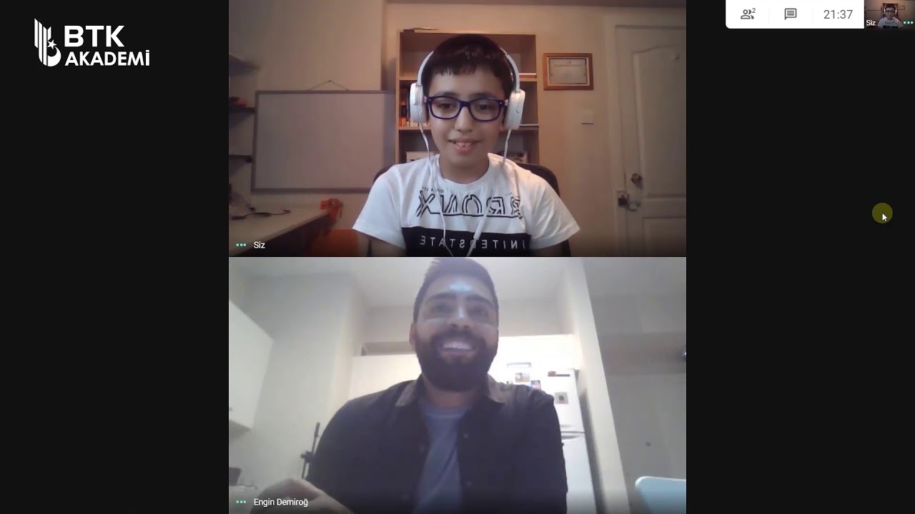 Burak, 11 yaşında,Java Eğitimini başarıyla tamamlayan en küçük öğrencimiz...