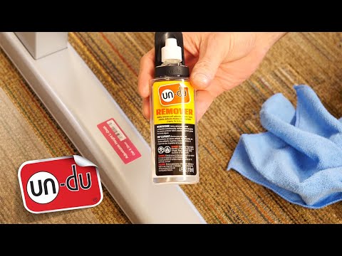 How to remove stickers and tape from painted metal without scratching the surface