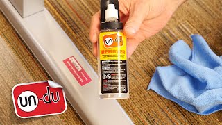 How to remove stickers and tape from painted metal without scratching the surface