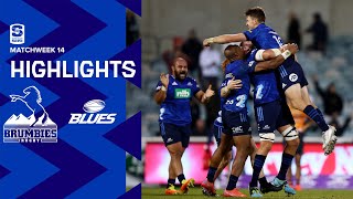 DHL Super Rugby Pacific R14 Highlights: Brumbies v Blues (2022) Thumbnail