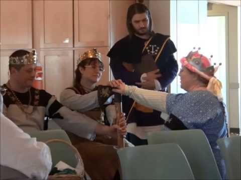 Eva repeats her oath of fealty for the Royal challenge