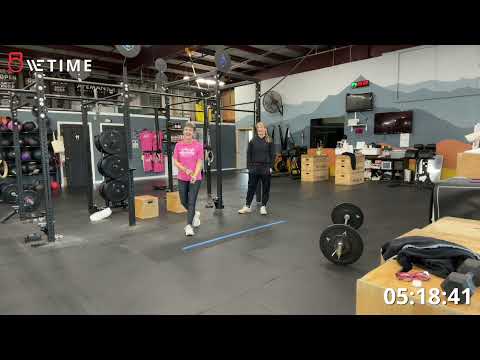Nadine Chapman CrossFit 2025 Age group Semi Finals Workout 1