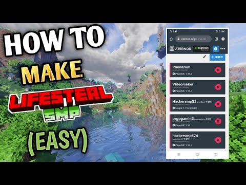 how to make minecraft lifesteal smp full customisation 1.19+ 2023