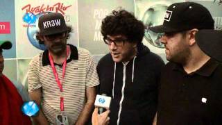Orelha Negra - Entrevista - Rock in Rio-Lisboa 2012
