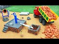 Diy Tractor Making Motor Water Pump Science Project Construction Vehicles Sanocreator